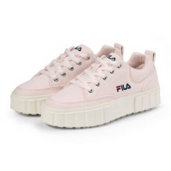 Buty damskie FILA Sandblast C. Czerwone obuwie sportowe damskie Fila, bez wzorów, na fitness i siłownię. Za 229.99 zł.
