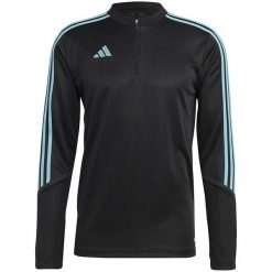 Bluza męska adidas Tiro 23 Club Training Top. Czarne bluzy męskie Adidas, m, bez wzorów, z materiału, bez kaptura. Za 141.99 zł.