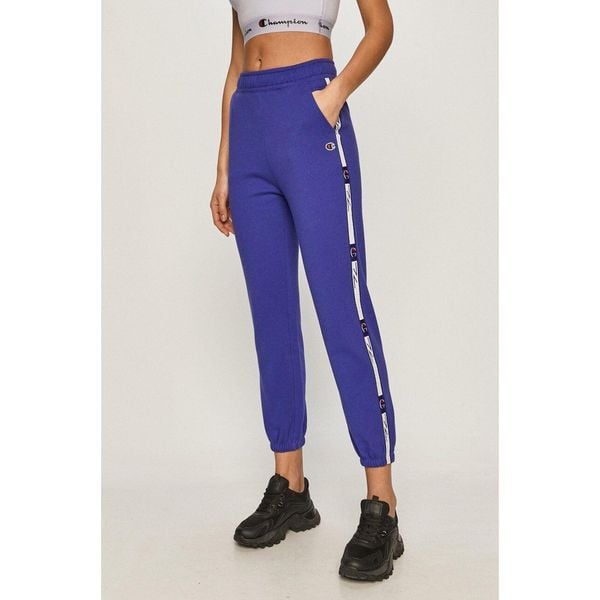 Damskie spodnie dresowe Champion Track Pant fioletowe XS. Fioletowe spodnie dresowe damskie Champion, xs, bez wzorów, z dresówki. Za 200.99 zł.