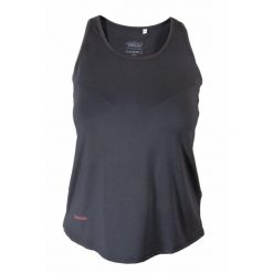 Damski tank top Karlslund Fenja Tech. Czarne t-shirty damskie KARLSLUND, bez wzorów, sportowe, bez kołnierzyka. Za 179.50 zł.