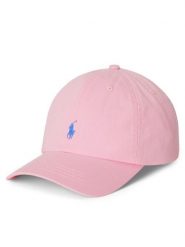 Polo Ralph Lauren Czapka z daszkiem 322785653510 Różowy. Czerwone czapki dla dzieci Polo Ralph Lauren, bez wzorów, z bawełny. Za 179.99 zł.