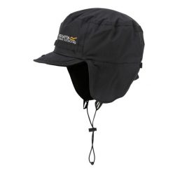 Męska czapka Padded Igniter czarna. Zielone czapki i kapelusze męskie Regatta, na zimę, bez wzorów, klasyczne. Za 80.00 zł.
