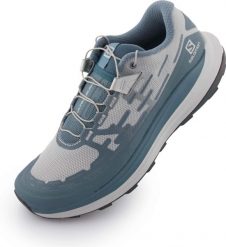 Salomon Ultra Glide Bluestone damskie buty do biegania w terenie. Brązowe obuwie sportowe damskie Salomon, bez wzorów, z materiału, do biegania. Za 641.99 zł.