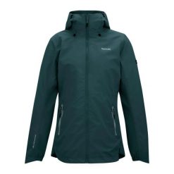 Damska Kurtka Wodoodporna Hamara IV. Zielone kurtki damskie Regatta, m, bez wzorów, z materiału, z kapturem. Za 272.99 zł.