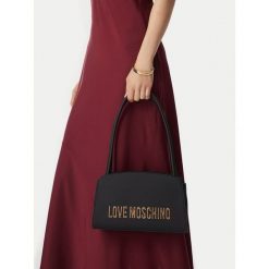 Torebka LOVE MOSCHINO. Czarne torebki do ręki damskie Love Moschino, bez wzorów, klasyczne, bez dodatków. Za 919.99 zł.