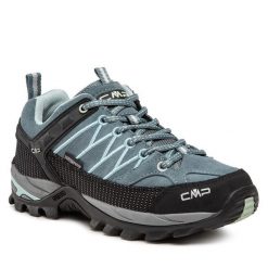 Trekkingi CMP. Zielone obuwie sportowe damskie CMP, bez wzorów, trekkingowe. Za 479.99 zł.