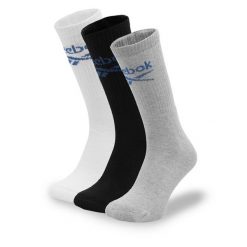 Skarpety długie Reebok. Skarpety męskie Reebok, bez wzorów. Za 39.99 zł.