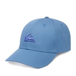 Czapka z daszkiem Quiksilver. Niebieskie czapki i kapelusze damskie Quiksilver, bez wzorów. Za 79.99 zł.