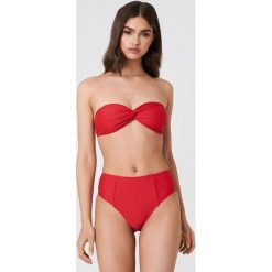 NA-KD Swimwear Dół bikini z wysokim stanem - Red. Bikini damskie marki NA-KD Swimwear. Za 80.95 zł.