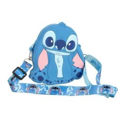 Torba na ramię Cerda Disney Stitch. Niebieskie torebki shopper damskie Cerda, bez wzorów, z materiału, eleganckie, na ramię, bez dodatków. Za 198.50 zł.