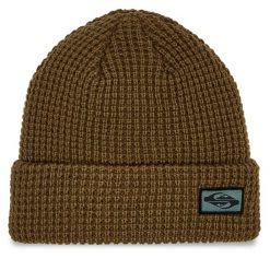 Czapka Quiksilver. Brązowe czapki i kapelusze męskie Quiksilver, na zimę, bez wzorów. Za 249.99 zł.