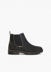 Sztyblety marki Camel Active. Czarne botki męskie bonprix, bez wzorów, bez zapięcia. Za 429.99 zł.
