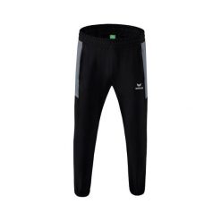 Prezentacyjny strój do joggingu Erima Team. Czarne spodnie sportowe męskie Erima, l, bez wzorów, z materiału, do biegania. Za 185.00 zł.