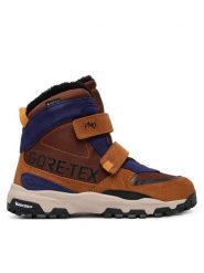 Primigi Śniegowce GORE-TEX 2431100 D Brązowy. Brązowe buty zimowe chłopięce Primigi, bez wzorów, z gore-texu, bez zapięcia. Za 504.99 zł.