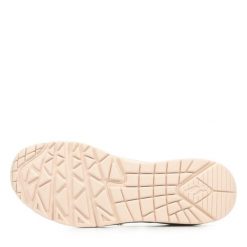 Buty sportowe damskie Skechers Uno Galactic Gal. Czerwone obuwie sportowe damskie Skechers, bez wzorów, z syntetyku. W wyprzedaży za 390.00 zł.