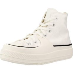 Buty Converse Chuck Taylor All Star Construct Białe. Białe trampki i tenisówki damskie Converse, bez wzorów, eleganckie, bez zapięcia. Za 404.25 zł.