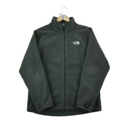 Second life - The North Face bluza polarowa męska - Jak nowy. Czarne bluzy męskie The North Face, l, bez wzorów, z materiału, bez kaptura, trekkingowe. Za 170.36 zł.