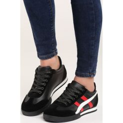 Czarne Buty Sportowe Humidly. Czarne obuwie sportowe damskie Born2be, z materiału. Za 59.99 zł.