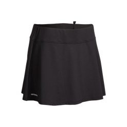 Spódniczka tenisowa SK Soft 500 damska. Czarne spódnice damskie ARTENGO, s, bez wzorów, z elastanu. Za 39.99 zł.