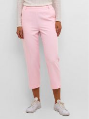Kaffe Spodnie materiałowe Sakura 10506127 Różowy Relaxed Fit. Czerwone spodnie materiałowe damskie Kaffe, bez wzorów, z materiału. Za 149.99 zł.
