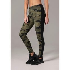 Damskie klasyczne legginsy miejskie w paski gt. Czarne legginsy sportowe damskie Urban Classics, bez wzorów. Za 117.00 zł.