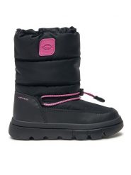 Geox Śniegowce Willaboom J46HWB 0FU54 C0922 S Czarny. Czarne buty zimowe dziewczęce Geox, z materiału, bez zapięcia. Za 399.99 zł.