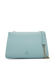 Furla Torebka WE00774 ARE000 AQ000 Błękitny. Niebieskie torebki do ręki damskie Furla, bez wzorów, ze skóry, wizytowe, bez dodatków. Za 609.99 zł.