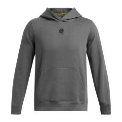 Bluza męska Under Armour Curry Splash Hoodie. Szare buty sportowe męskie Under Armour, bez zapięcia, na fitness i siłownię. Za 209.99 zł.