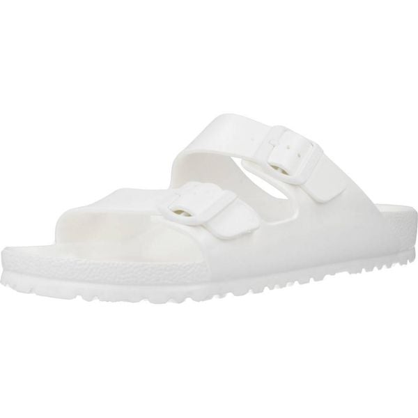 Klapki męskie Birkenstock Arizona Eva. Białe klapki męskie Birkenstock, z materiału. Za 337.00 zł.