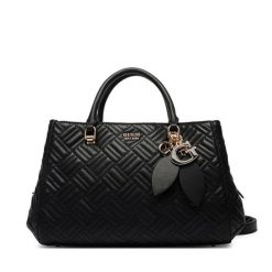 Torebka Guess. Czarne torebki do ręki damskie Guess, z aplikacjami, bez dodatków. Za 749.99 zł.