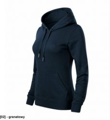 MALFINI - ADLER - - Bluza damska, g/m, % bawełna, % poliester z recyklingu granatowy L. Niebieskie bluzy damskie Malfini, l, bez wzorów, z bawełny, bez kaptura. Za 95.67 zł.