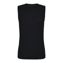 Tank top Falke Wool-Tech Light. Czarne t-shirty męskie Falke, xl, bez wzorów, z elastanu, sportowe, bez kołnierzyka. Za 404.50 zł.