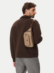 Guess Nerka HMMILO P6398 Beżowy ciemny. Brązowe saszetki męskie Guess. Za 364.99 zł.