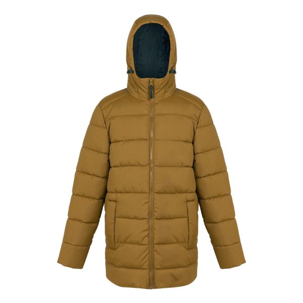Kurtka z kapturem Regatta Lakiver. Brązowe kurtki męskie Regatta, m, bez wzorów, z materiału, eleganckie, z kapturem. Za 143.99 zł.