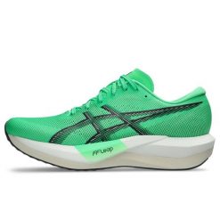 Buty Do Biegania Asics Magic Speed 5 Dorosłych. Zielone obuwie sportowe damskie Asics, bez wzorów, z gumy, do biegania. Za 804.70 zł.