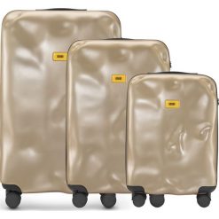 Walizki Icon w zestawie 3 el. złoty. Walizki damskie marki Crash Baggage. Za 2,628.00 zł.