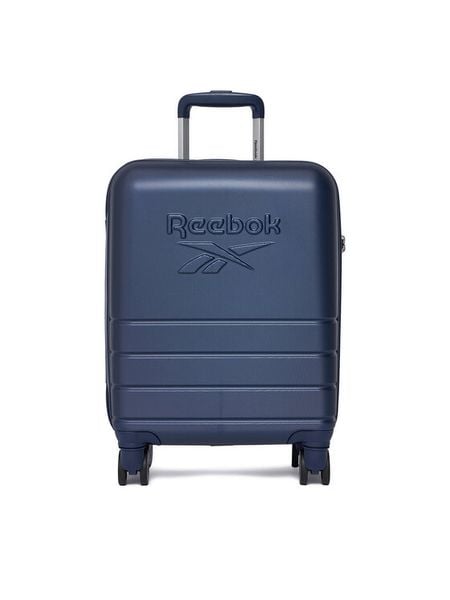 Reebok Walizka kabinowa CEO-RBK-WAL-002-CCC-S Granatowy. Niebieskie walizki męskie Reebok, bez wzorów, z tworzywa sztucznego. Za 259.99 zł.