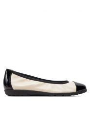 Caprice Baleriny 9-22152-42 Beżowy. Brązowe baleriny damskie Caprice, bez wzorów, ze skóry, bez obcasa. Za 155.99 zł.