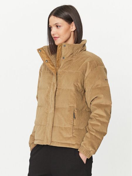 Columbia Kurtka zimowa Ruby Falls™ Novelty Jacket Brązowy Regular Fit. Brązowe kurtki damskie Columbia, na zimę, s, bez wzorów, z bawełny, bez kaptura. Za 939.99 zł.