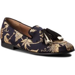Lordsy POLLINI - SA10271M16TM300A Ke.Ne/Or/Cm.Ne/Pl. Niebieskie mokasyny damskie Pollini, z materiału. Za 1,299.00 zł.
