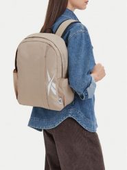 Reebok Plecak CWBEO-RBK-M-011-10 Beżowy. Brązowe torby i plecaki dziecięce Reebok, z materiału. Za 69.99 zł.
