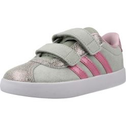 Buty ADIDAS VL COURT 3.0 CF I Zielony. Czerwone obuwie sportowe damskie Adidas, bez wzorów, z materiału, na fitness i siłownię. Za 190.40 zł.