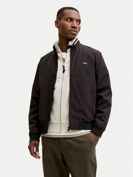 Jack & Jones Kurtka bomber Blubard 12273393 Czarny Regular Fit. Czarne kurtki męskie Jack & Jones, m, bez wzorów, z syntetyku, bez kaptura. Za 299.99 zł.
