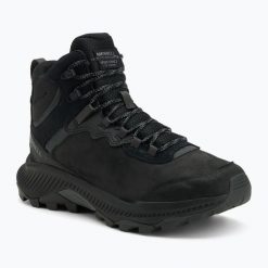 Buty turystyczne męskie Merrell Speed Strike 2 Ltr Thrm Mid Wp. Czarne trekkingi męskie Merrell, trekkingowe. Za 559.99 zł.