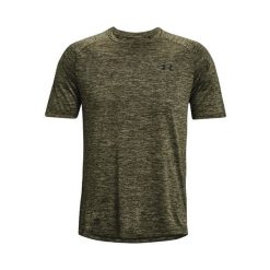 T-shirt męski Under Armour Tech 2.0 Ss Tee Zielony Zielony. Brązowe koszulki sportowe męskie Under Armour, m, bez wzorów, z materiału, bez kołnierzyka, bez ramiączek, do piłki nożnej. Za 224.99 zł.