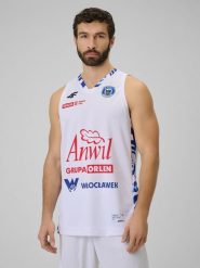4F Koszulka meczowa replika domowa z sezonu 2025/26 męska 4F x Anwil Włocławek - biała XXL. Białe t-shirty męskie 4f, m, bez wzorów, z materiału, bez kołnierzyka. Za 219.99 zł.