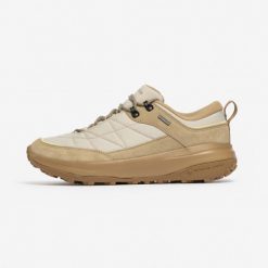 Buty turystyczne damskie Quechua NH500 skóra wodoodporne. Brązowe trekkingi damskie QUECHUA, na lato, outdoorowe. Za 269.99 zł.