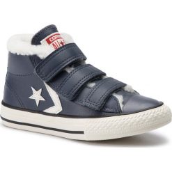 Trampki CONVERSE - Star Player Ev 3v Mid 658154C Sharkskin/Egret/Terra Red. Buty zimowe dziewczęce marki Converse. W wyprzedaży za 159.00 zł.