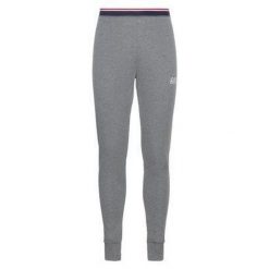 Spodnie termoaktywne męskie ODLO Active Warm Originals Bl Bottom Long. Szare spodnie materiałowe męskie Odlo, m, bez wzorów. Za 239.99 zł.