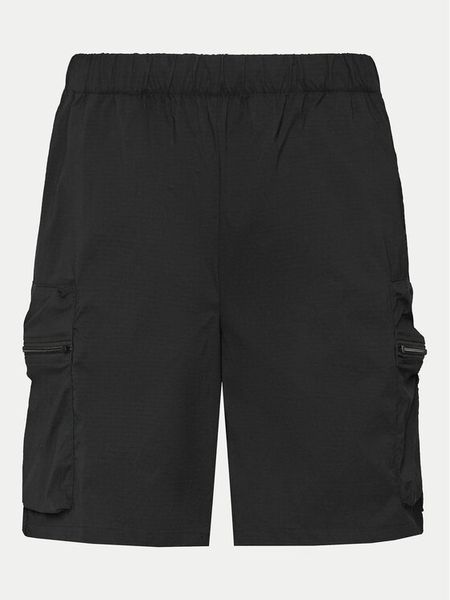 Rains Szorty sportowe Tomar Shorts 19310 Czarny Regular Fit. Czarne krótkie spodenki sportowe męskie Rains, m, bez wzorów, z syntetyku. Za 499.99 zł.